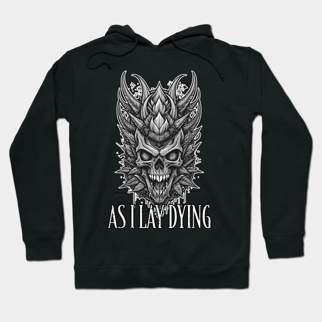 As I lay dying skull Hoodie by DeathAnarchy